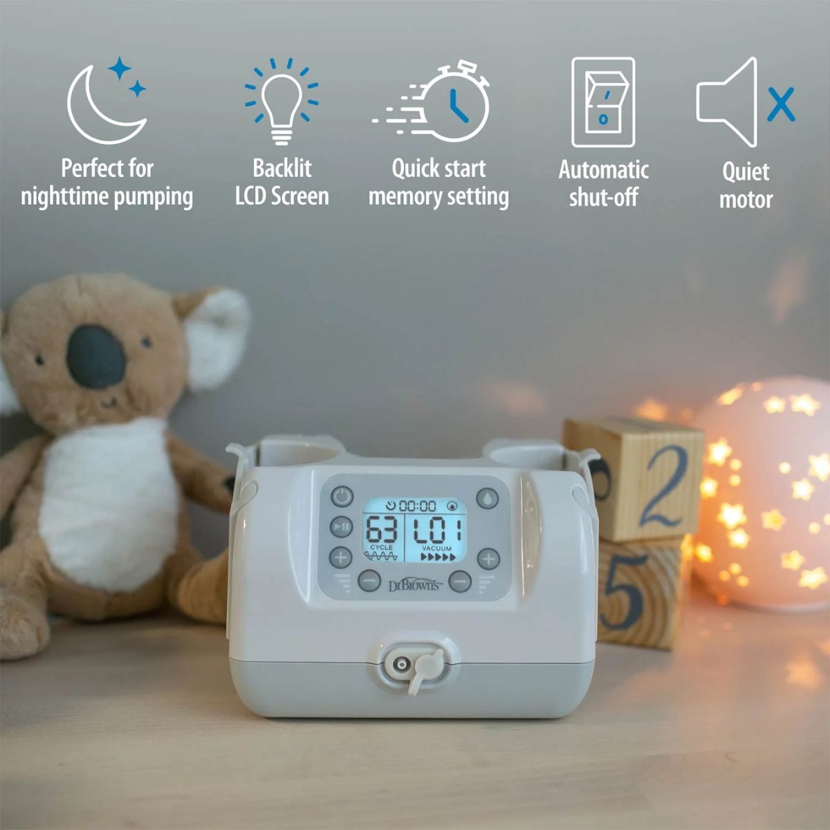 Dr. Brown’s Customflow Double Electric Breast Pump