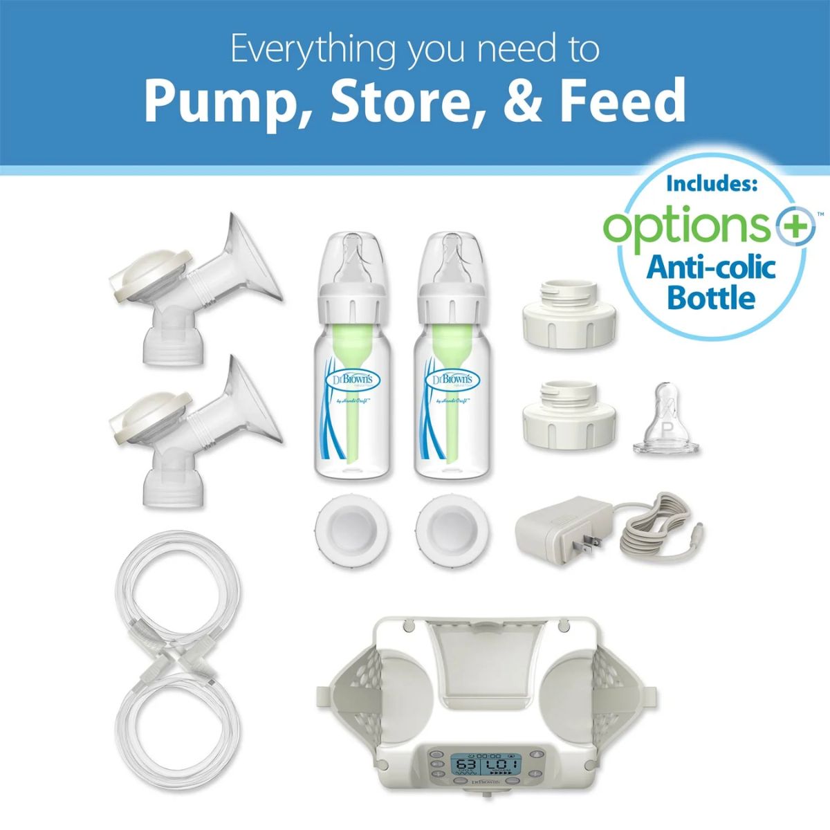 Dr. Brown’s Customflow Double Electric Breast Pump