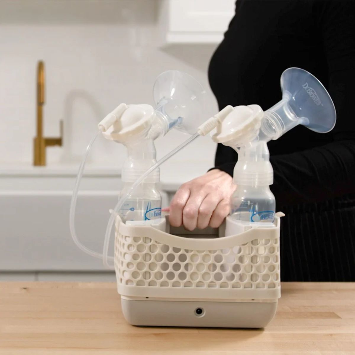 Dr. Brown’s Customflow Double Electric Breast Pump on Luna Baby Store Miami