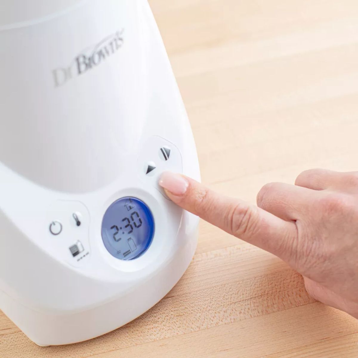 Dr. Brown's Deluxe Baby Bottle Warmer & Sterilizer - White