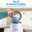 Dr. Brown's Deluxe Baby Bottle Warmer & Sterilizer - White on Luna Baby Store Miami