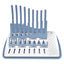 Dr. Brown's Natural Flow Folding Drying Rack on Luna Baby Store Miami