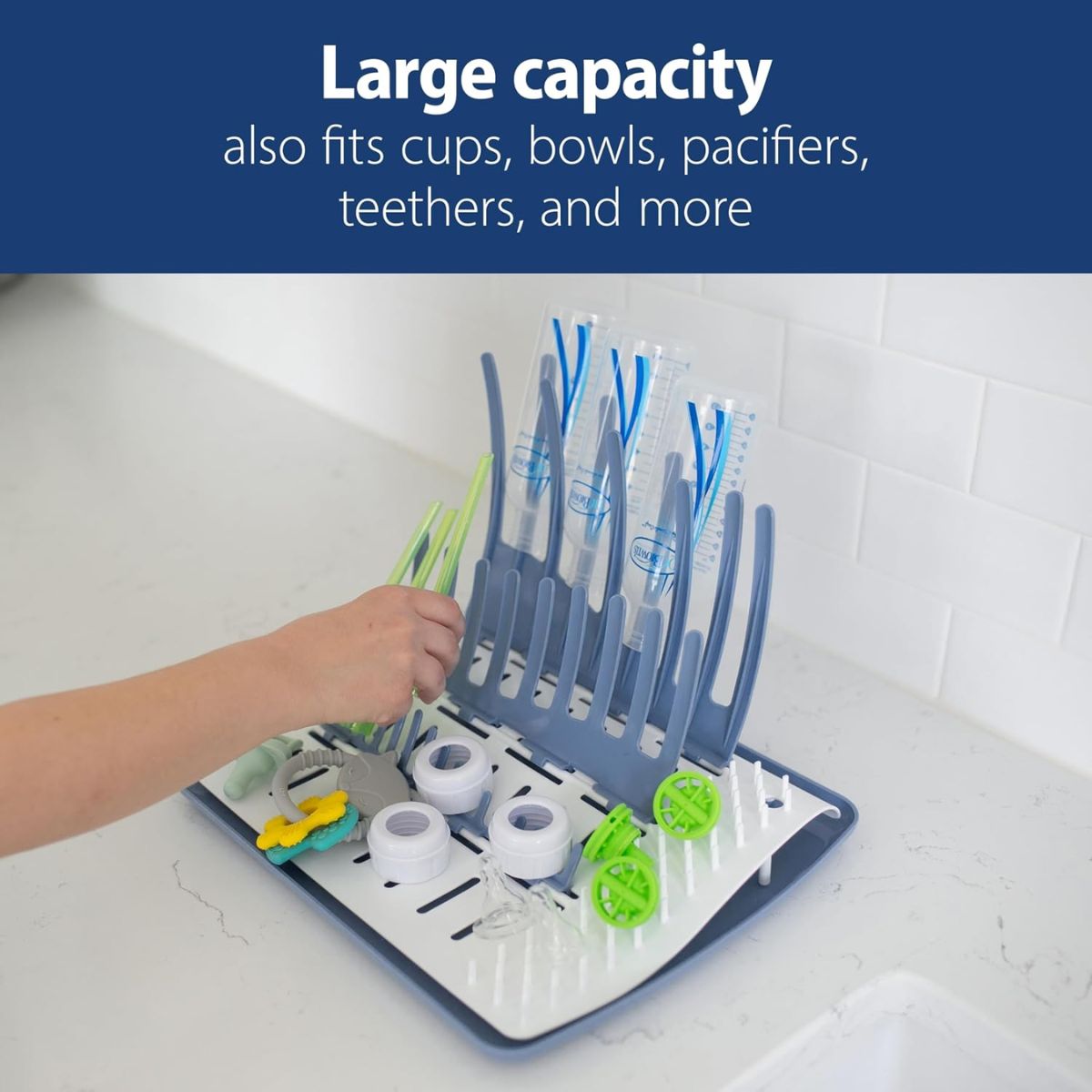 Dr. Brown's Natural Flow Folding Drying Rack