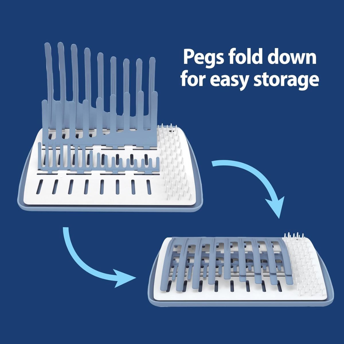 Dr. Brown's Natural Flow Folding Drying Rack on Luna Baby Store Miami