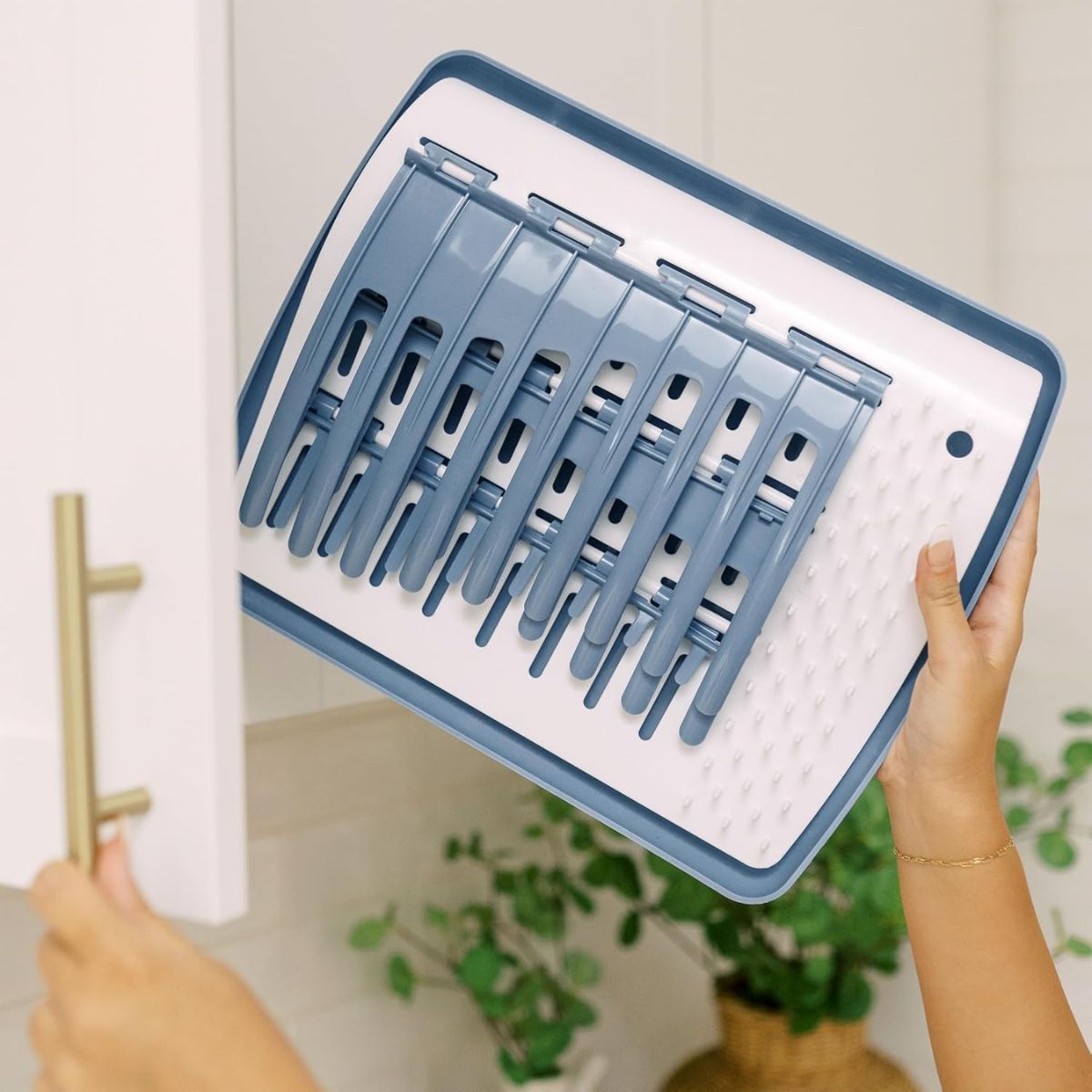 Dr. Brown's Natural Flow Folding Drying Rack on Luna Baby Store Miami