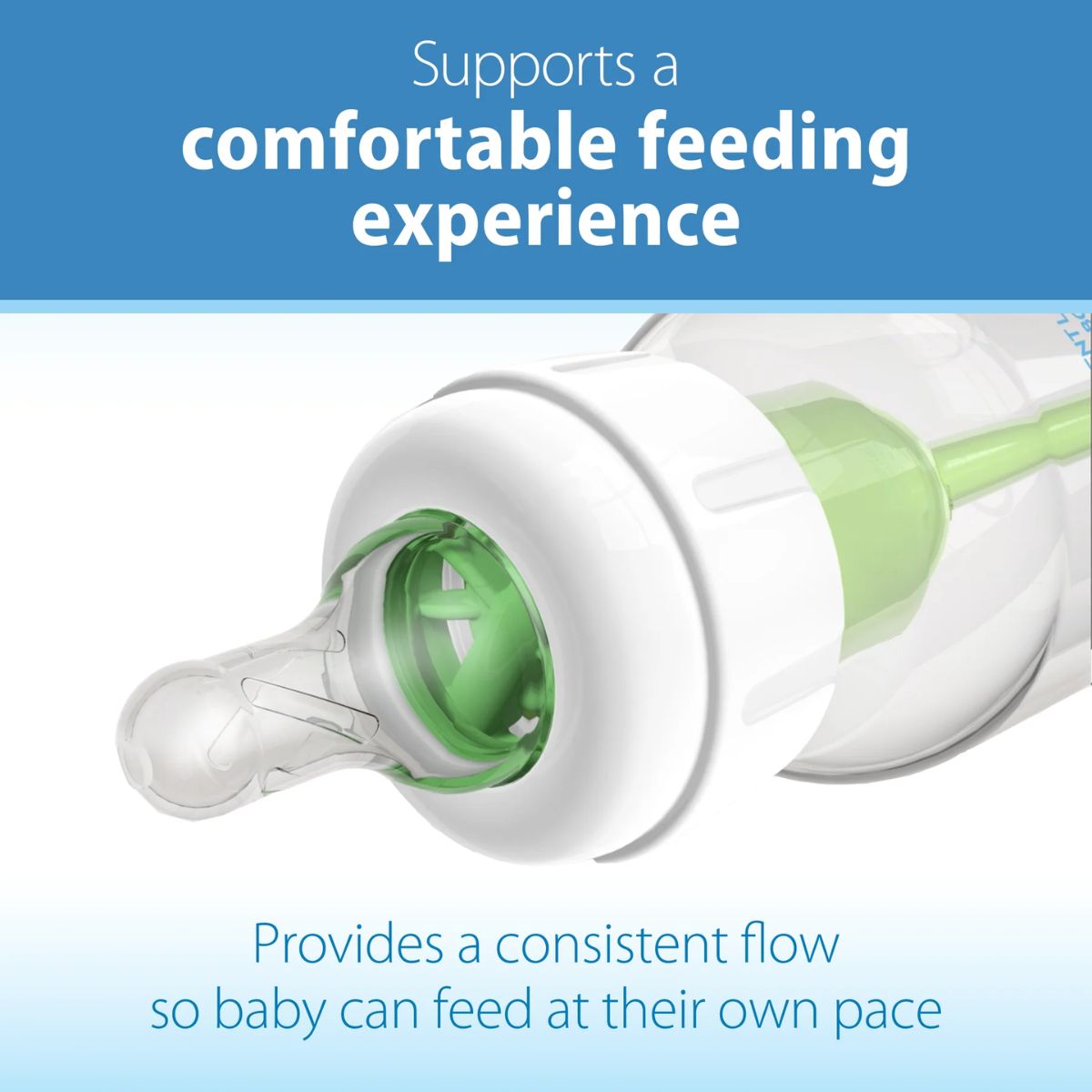 Dr. Brown’s Natural Flow Narrow Baby Bottle Silicone Nipple 2-Pack on Luna Baby Store Miami
