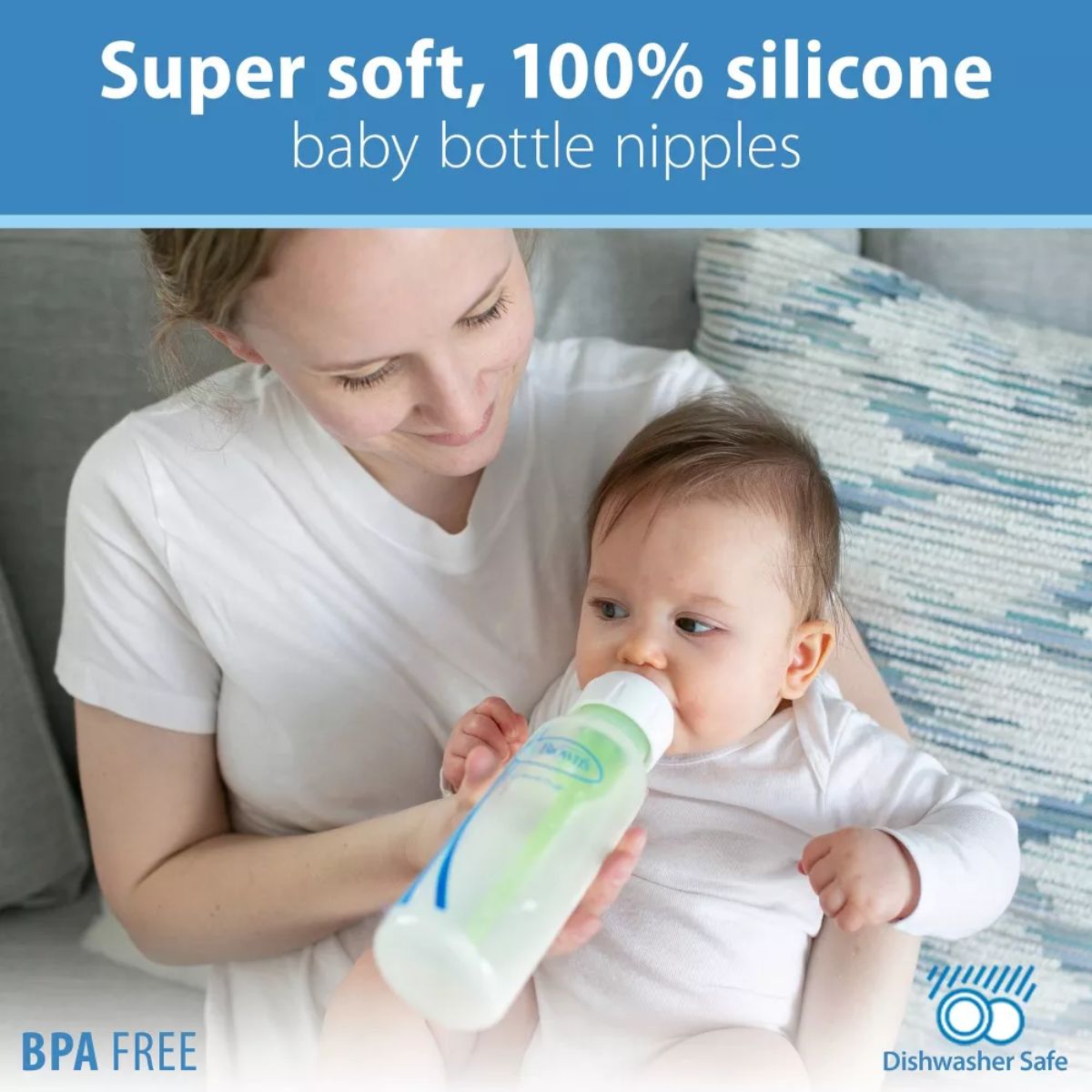 Dr. Brown’s Options+ Anti-Colic Narrow Glass Baby Bottle 4oz