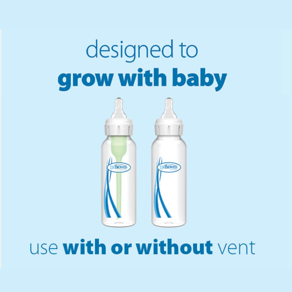 Dr. Brown’s Options+ Anti-Colic Newborn Narrow Baby Bottle Gift Set - 0M+