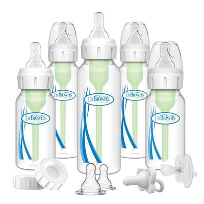 Dr. Brown’s Options+ Anti-Colic Newborn Narrow Baby Bottle Gift Set - 0M+
