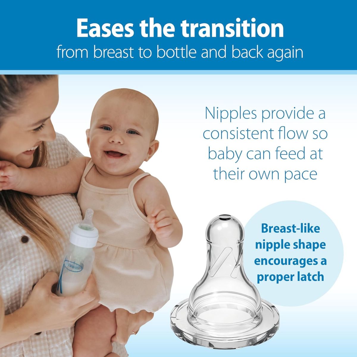 Dr. Brown’s Options+ Anti-Colic Newborn Narrow Baby Bottle Gift Set - 0M+