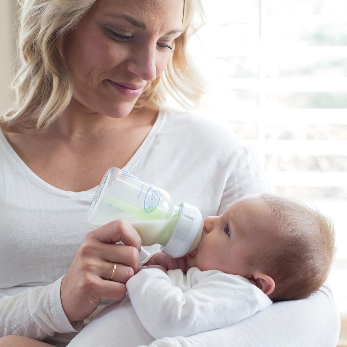 Dr. Brown’s Options+ Wide-Neck Baby Bottle Newborn Feeding Set - 0m+
