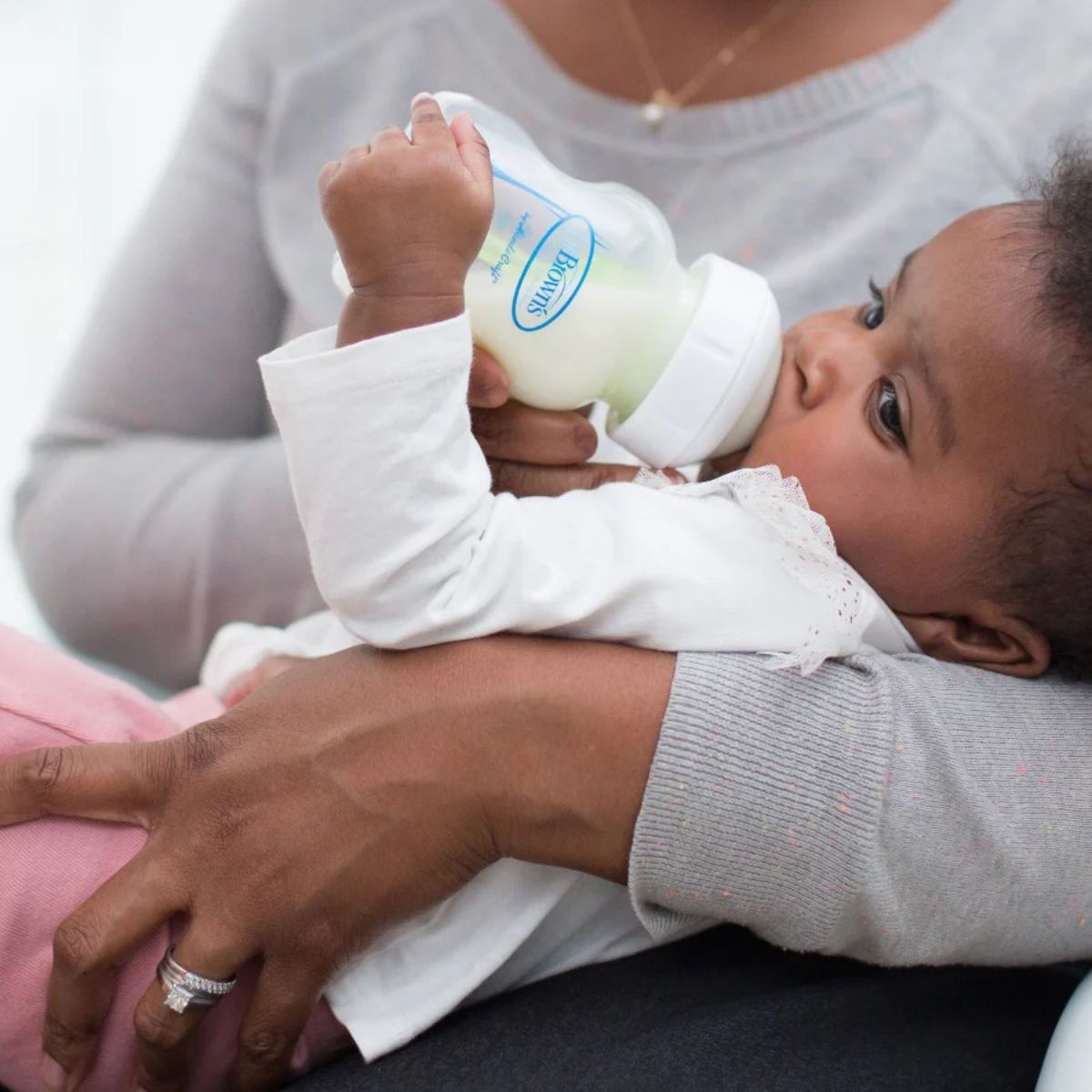 Dr. Brown’s Options+ Wide-Neck Baby Bottle 9 oz, 0m+ - Level 1 - Breast-Like Feeding Experience