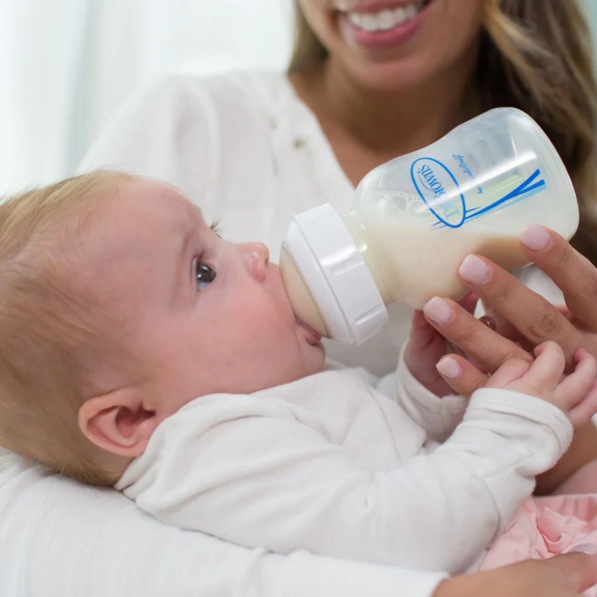 Dr. Brown’s Options+ Wide-Neck Baby Bottle 9 oz, 0m+ - Level 1 - Consistent Slow Flow