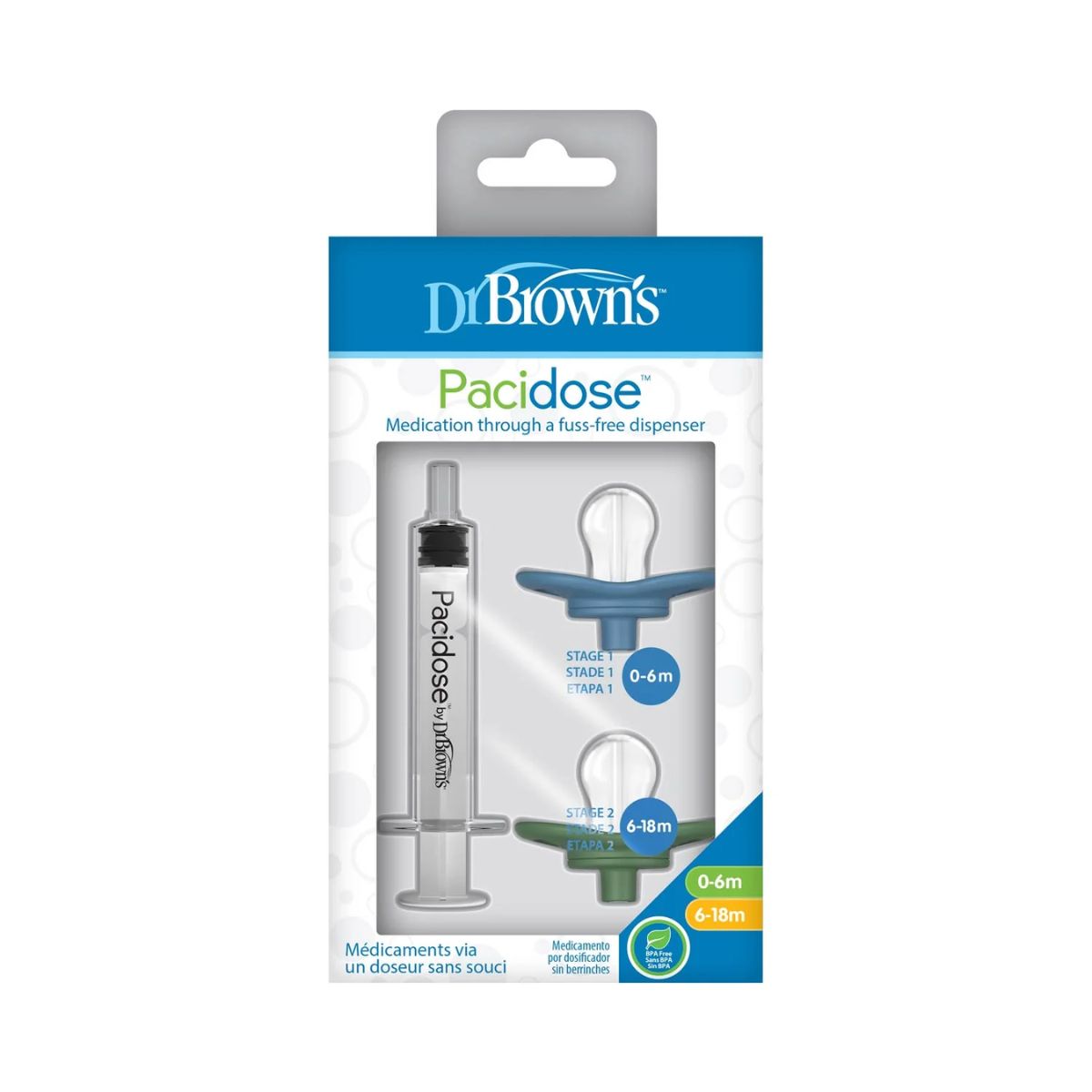 Dr. Brown’s Pacidose Liquid Medicine Dispenser with Oral Syringe