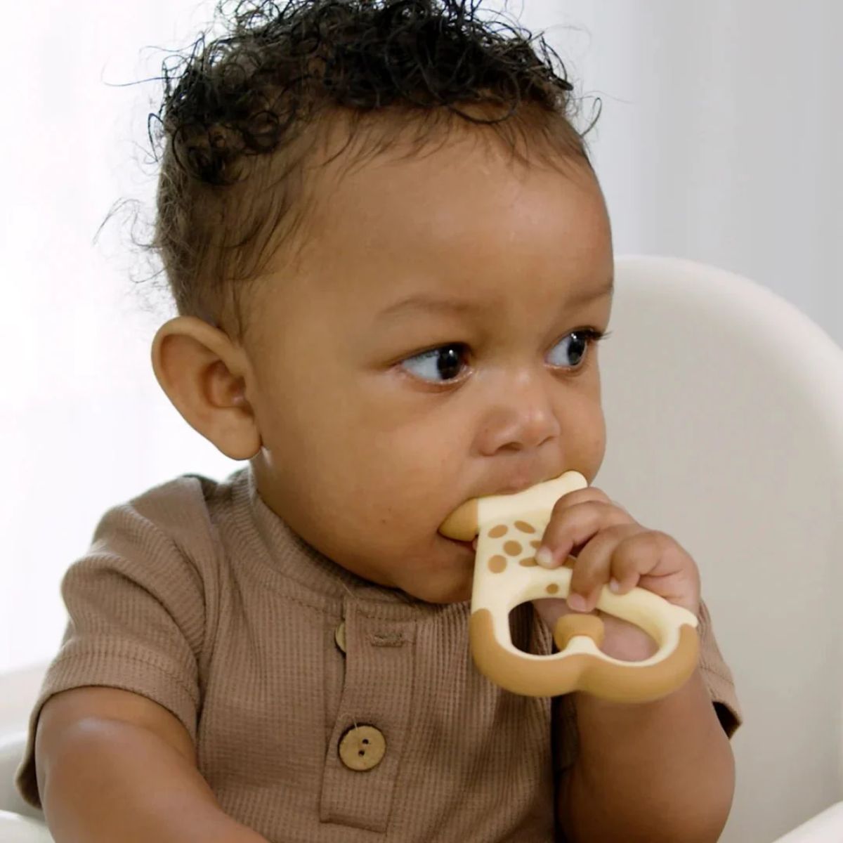 Dr. Brown's Ridgees Giaffe Massaging Teether on Luna Baby Store Miami