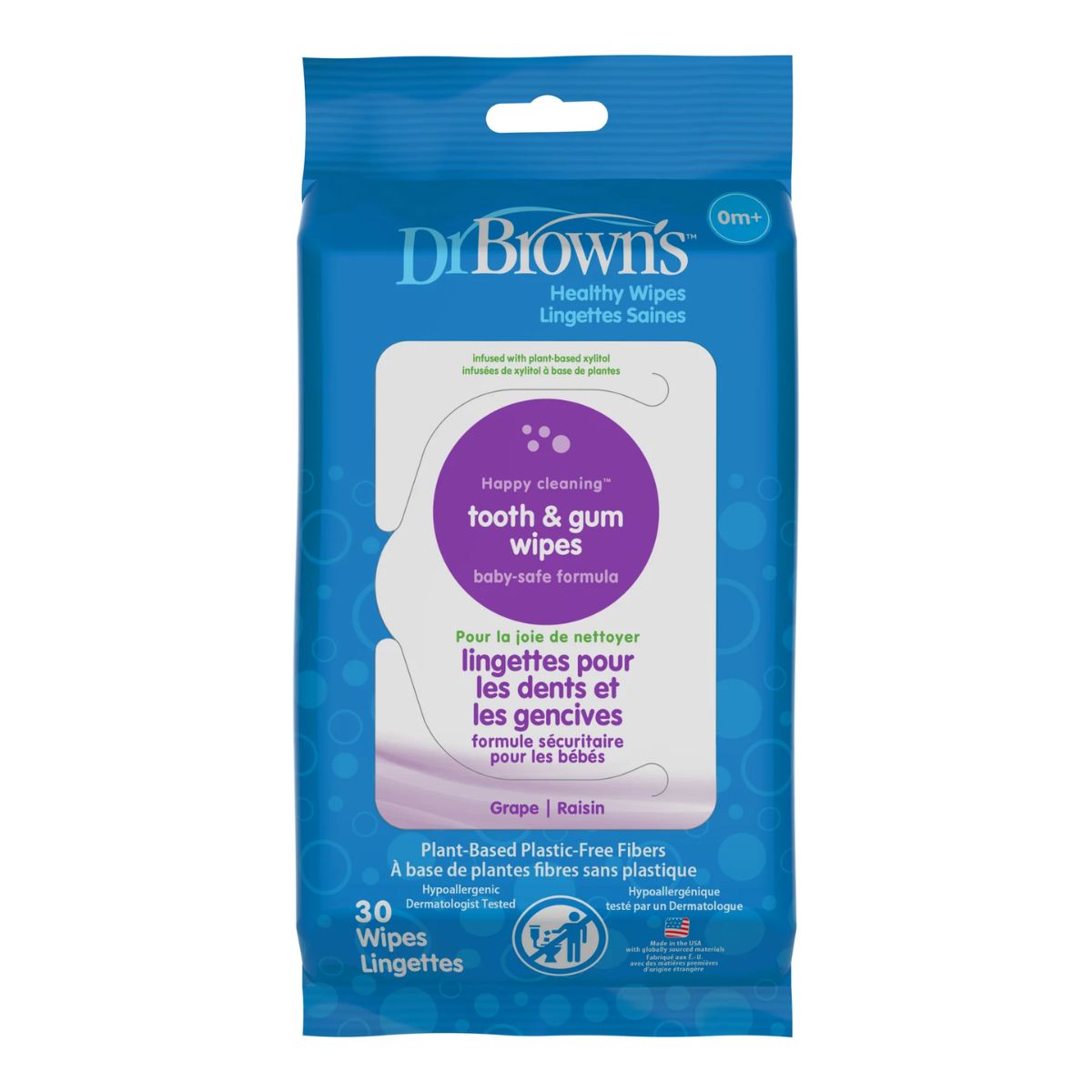 Dr. Brown's Tooth and Gum Wipes on Luna Baby Store Miami