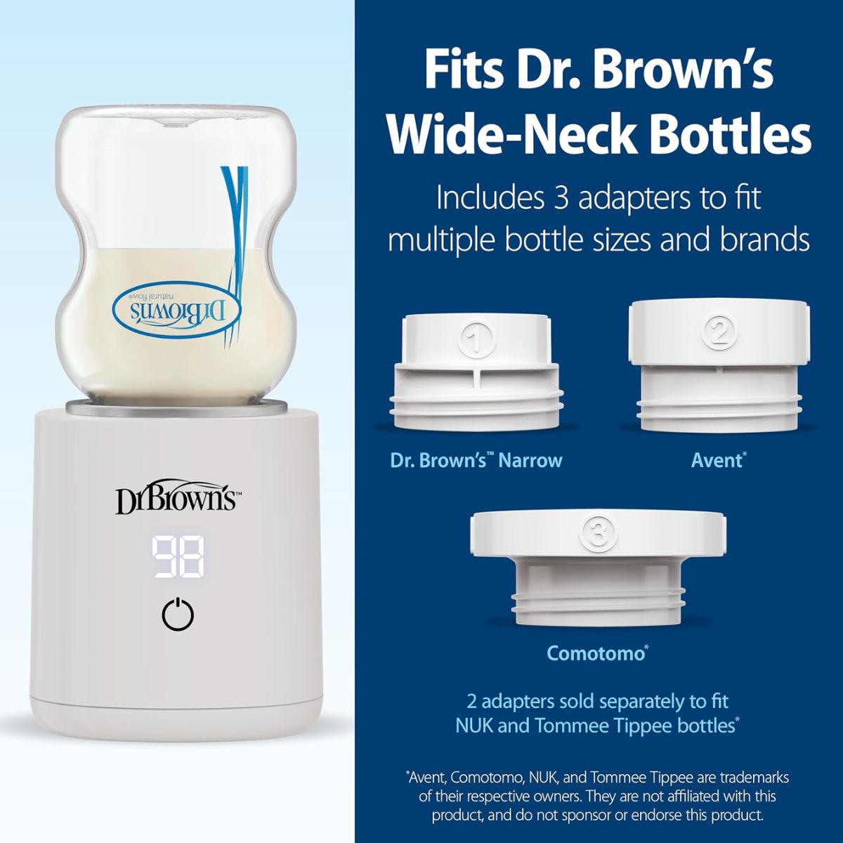 Dr. Brown's Travel Baby Bottle Warmer on Luna Baby Store Miami