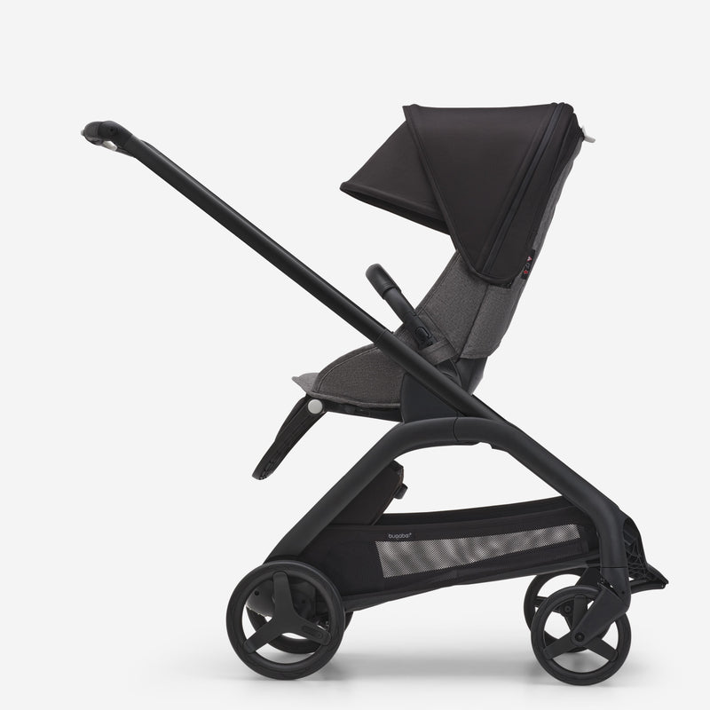 Dragonfly Stroller - Black/Grey Melange/Canopy Black