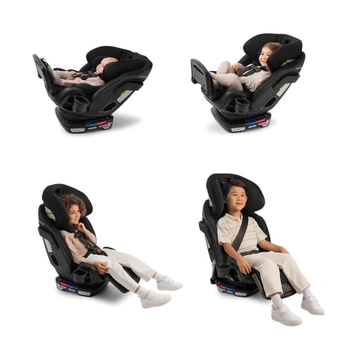 Nuna EXEC Next All-In-One Car Seat - Caviar
