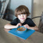 EZPZ Happy Bowl - Blue on Luna Baby Store Miami