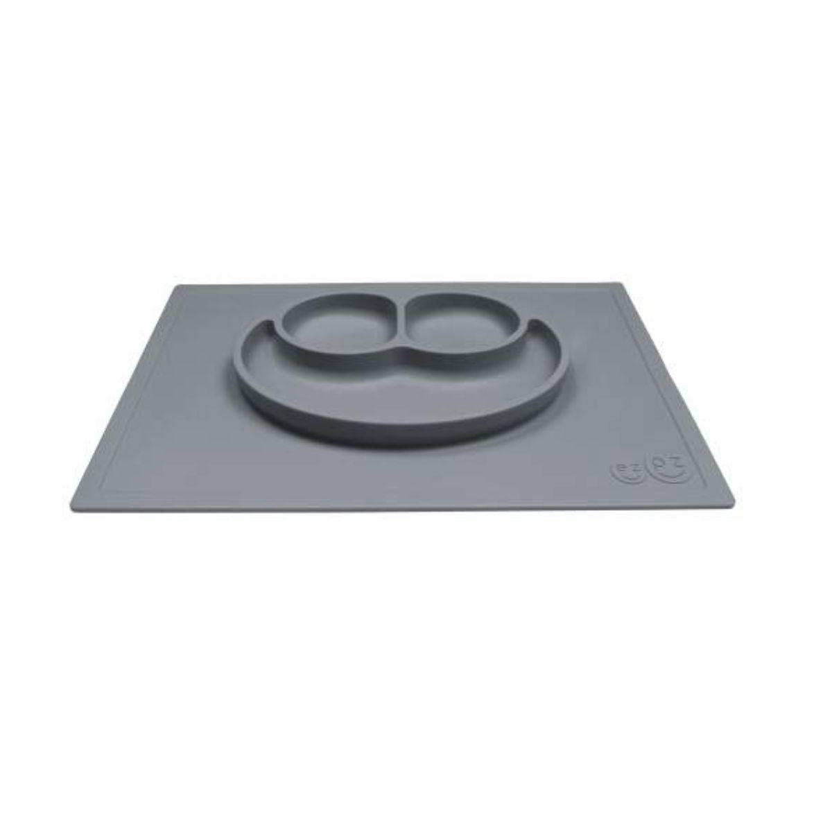 EZPZ Happy Mat - Grey - Safe 100% Food Grade Silicone