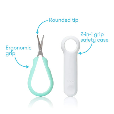 Fridababy Easy Grip Nail Scissors - Luna Baby Store Miami