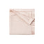 Elegant Baby Satin Flannel Fleece Baby Security Blanket - Pale Pink
