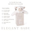 Elegant Baby Cottonball the Lamb Snuggler Plush Security Blanket w/ Gift Box on Luna Baby Store Miami