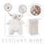 Elegant Baby Cottonball the Lamb Snuggler Plush Security Blanket w/ Gift Box on Luna Baby Store Miami