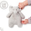 Elegant Baby Lucky the Elephant Snuggler Plush Security Blanket w/ Gift Box on Luna Baby Store Miami