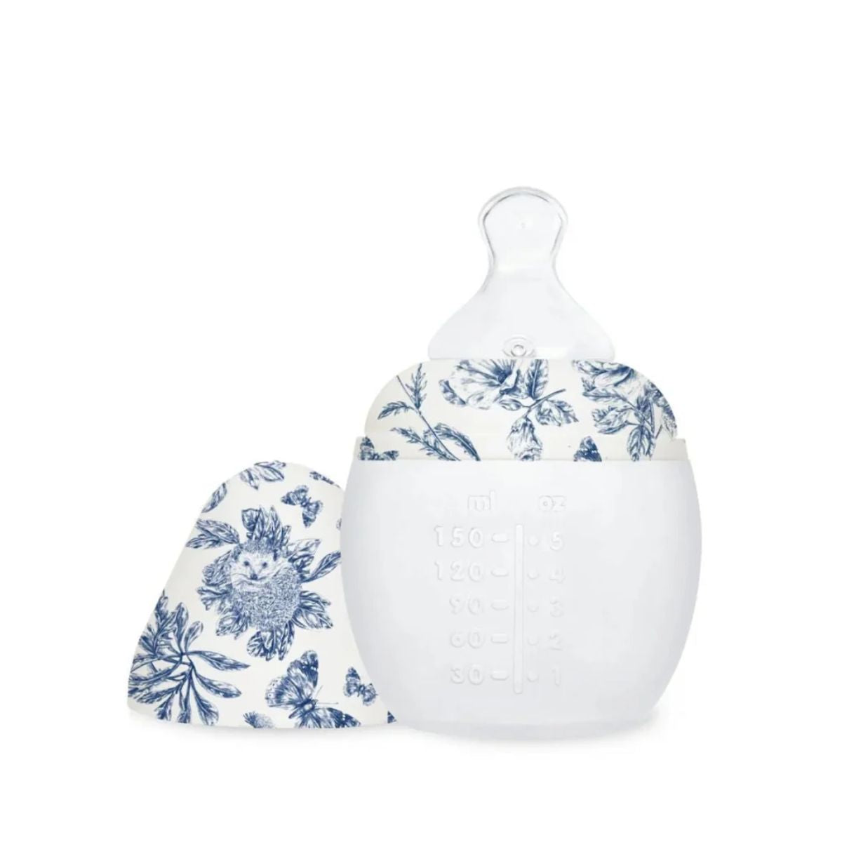 Élhée Baby Bottle 150ml Tartine et Chocolat Toile de Jouy Blue 0M+