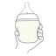 Élhée Baby Bottle 150ml Tartine et Chocolat Toile de Jouy Blue 0M+