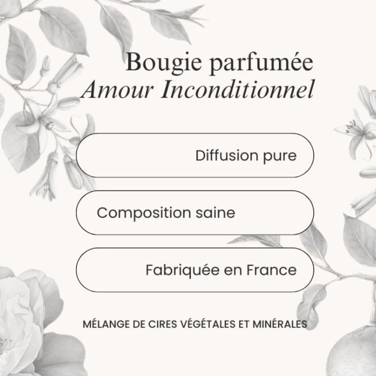Élhée Candle Amour Inconditionnel