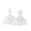 Élhée Medium Flow Silicone Bottle Nipples (M) – 2 Pack on Luna Baby Store Miami