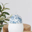 Élhée Weighted Straw Cup Tartine et Chocolat Toile de Jouy Blue 240 ml 9M+