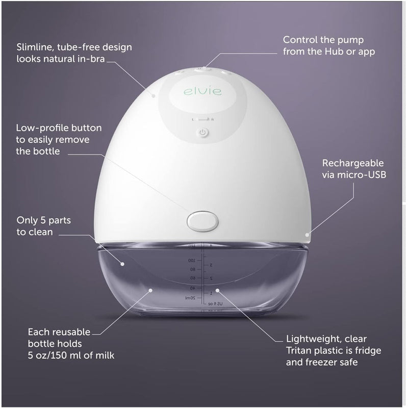 Elvie Breast Pump Smart Wearable Hands Free Single