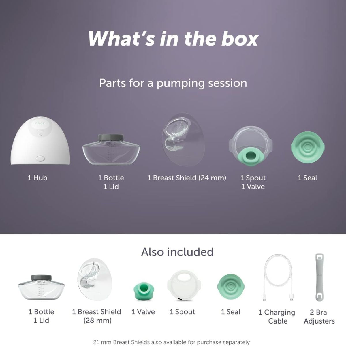 Elvie - Single Smart Wearable Electric Breast Pump