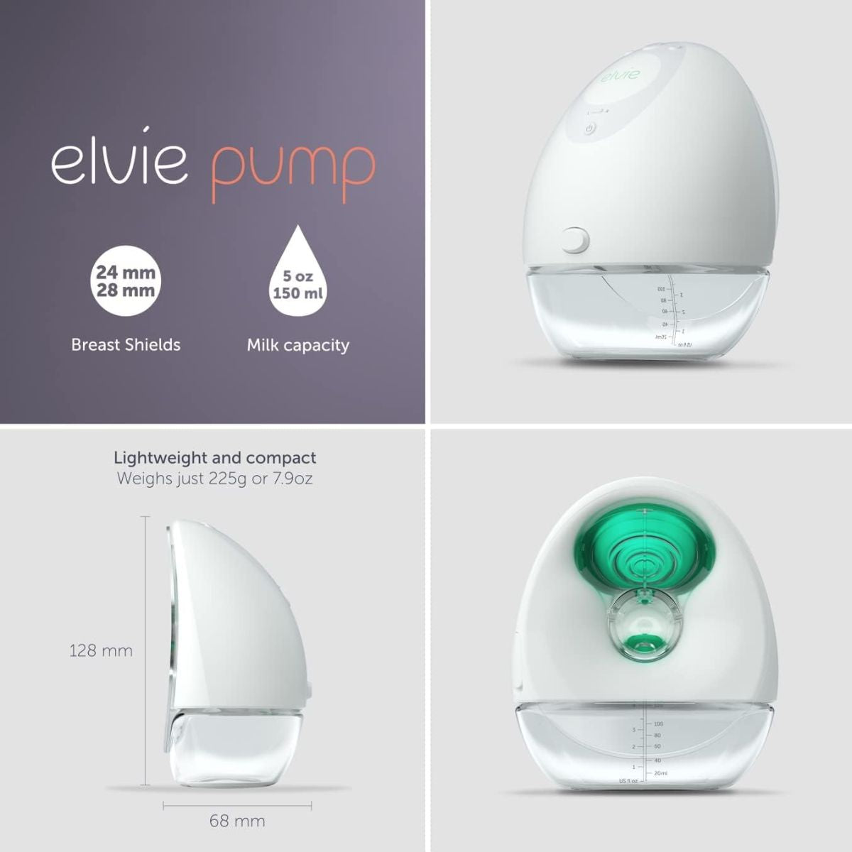 Elvie - Single Smart Wearable Electric Breast Pump