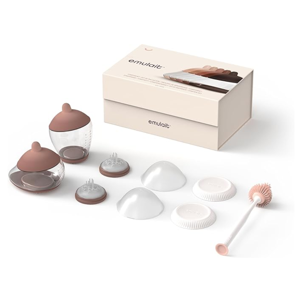 Emulait Starter Kit Nipple - Shape 4, Medium