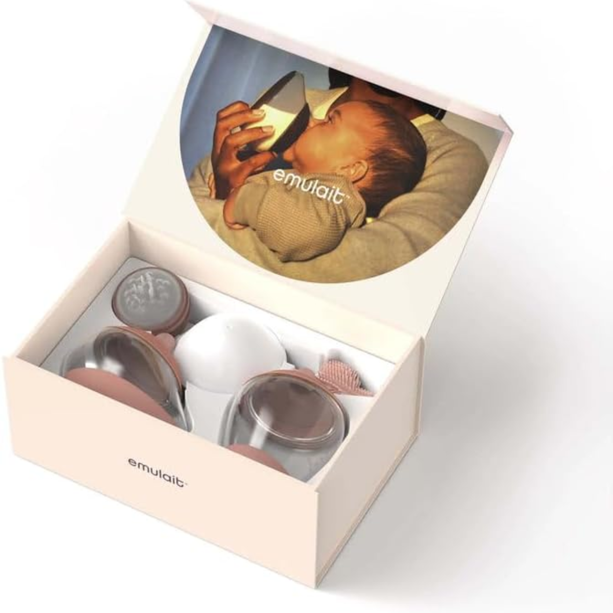 Emulait Starter Kit Nipple - Shape 4, Medium