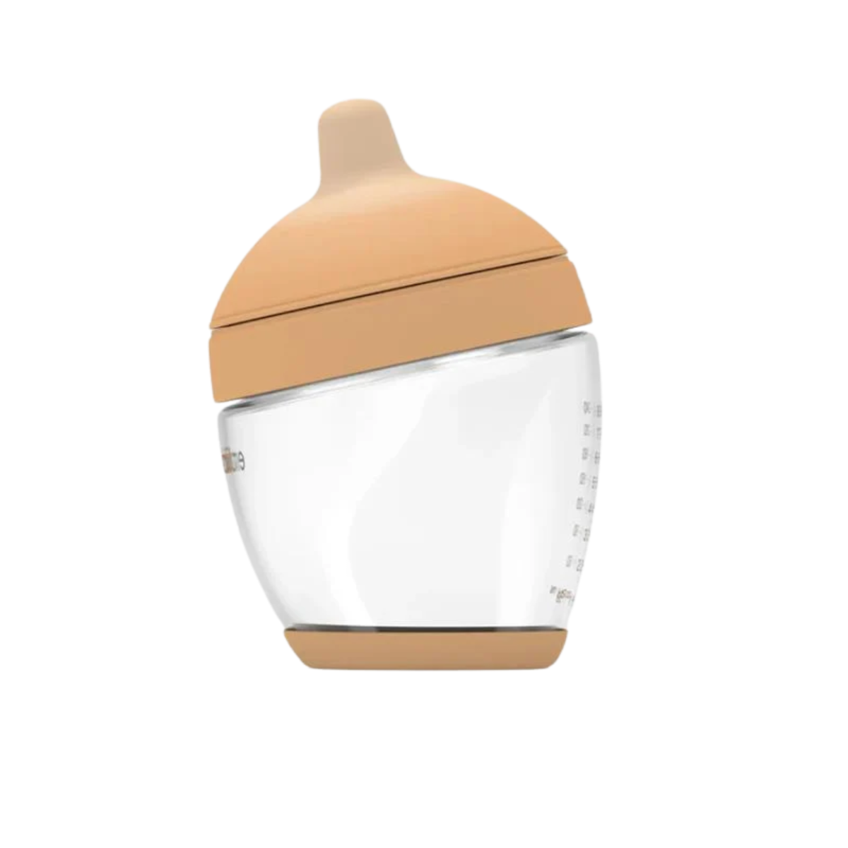 Emulait Classic Glass Baby Bottle – Shape 4, Light on Luna Baby Store Miami