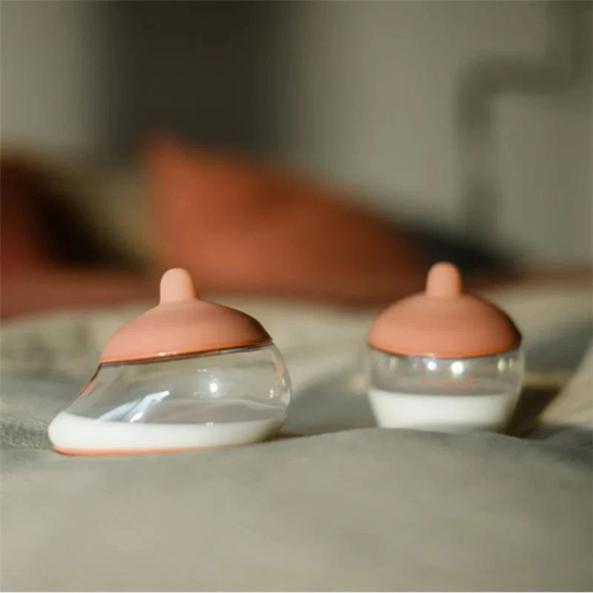 Emulait Classic Glass Baby Bottle – Shape 4, Medium on Luna Baby Store Miami