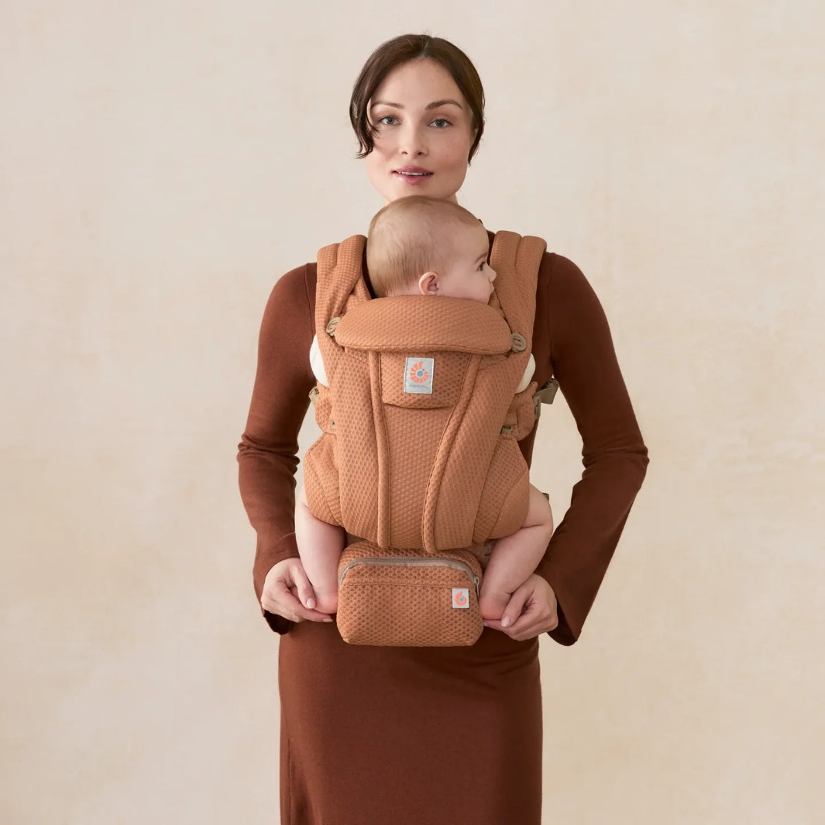 Ergobaby Omni Deluxe Mesh Baby Carrier - Canyon Clay