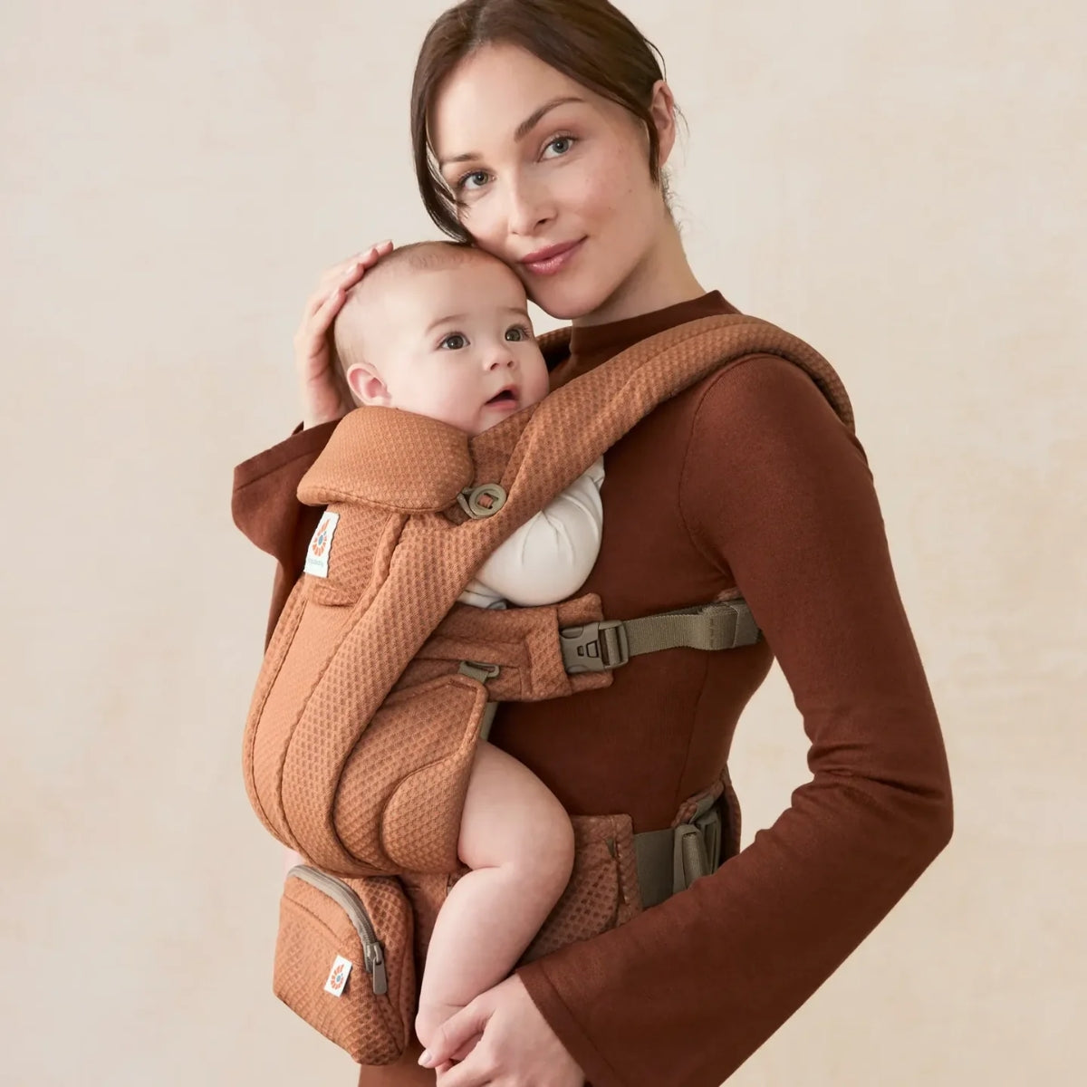 Ergobaby Omni Deluxe Mesh Baby Carrier - Canyon Clay