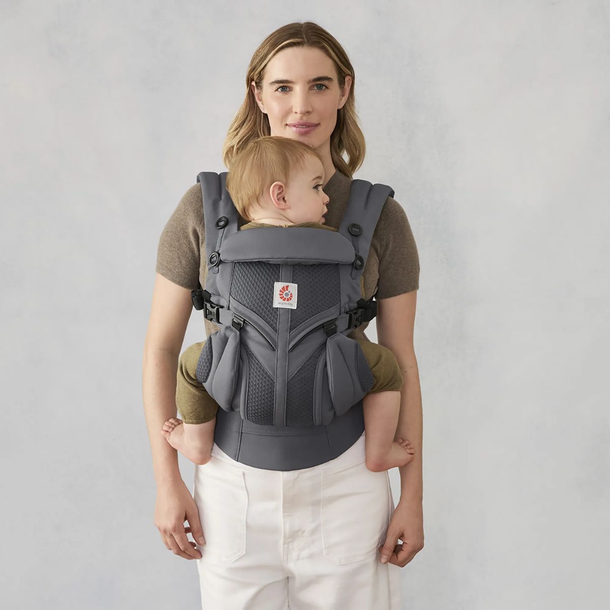 Ergobaby Omni Classic Newborn Baby Carrier 0-48M - Charcoal Grey