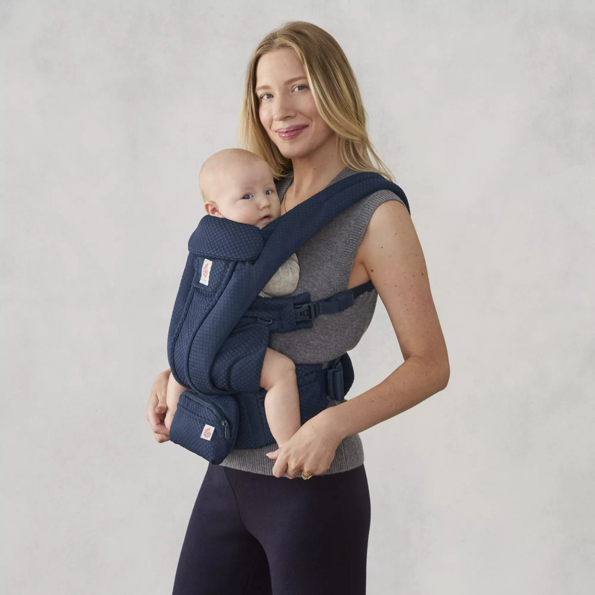 Ergobaby Omni Deluxe Newborn Baby Carrier 0-48M - Midnight Blue