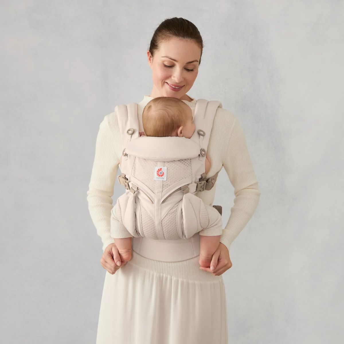 Ergobaby Omni Classic Newborn Baby Carrier 0-48M - Natural Beige