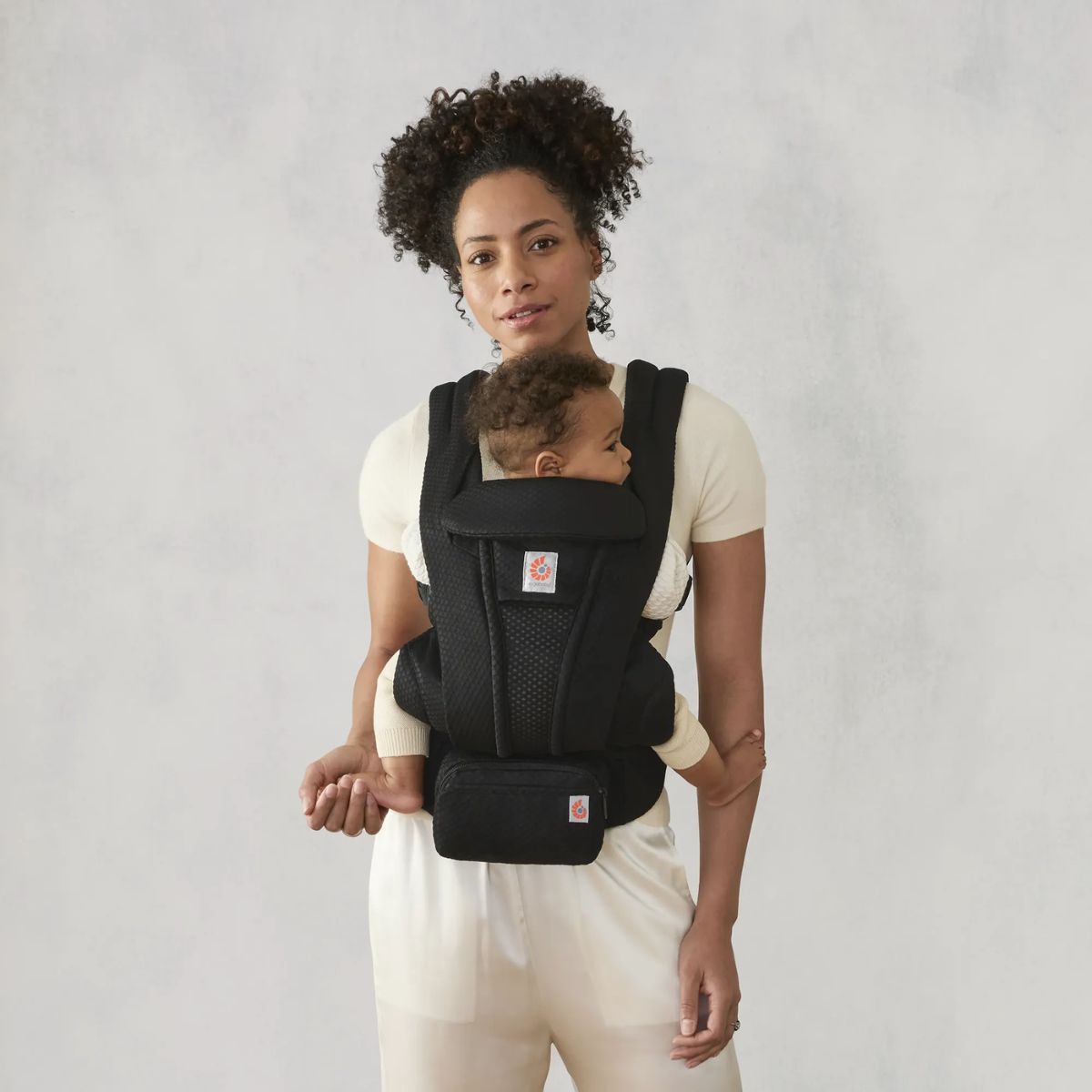 Ergobaby Omni Deluxe Newborn Baby Carrier 0-48M - Onyx Black