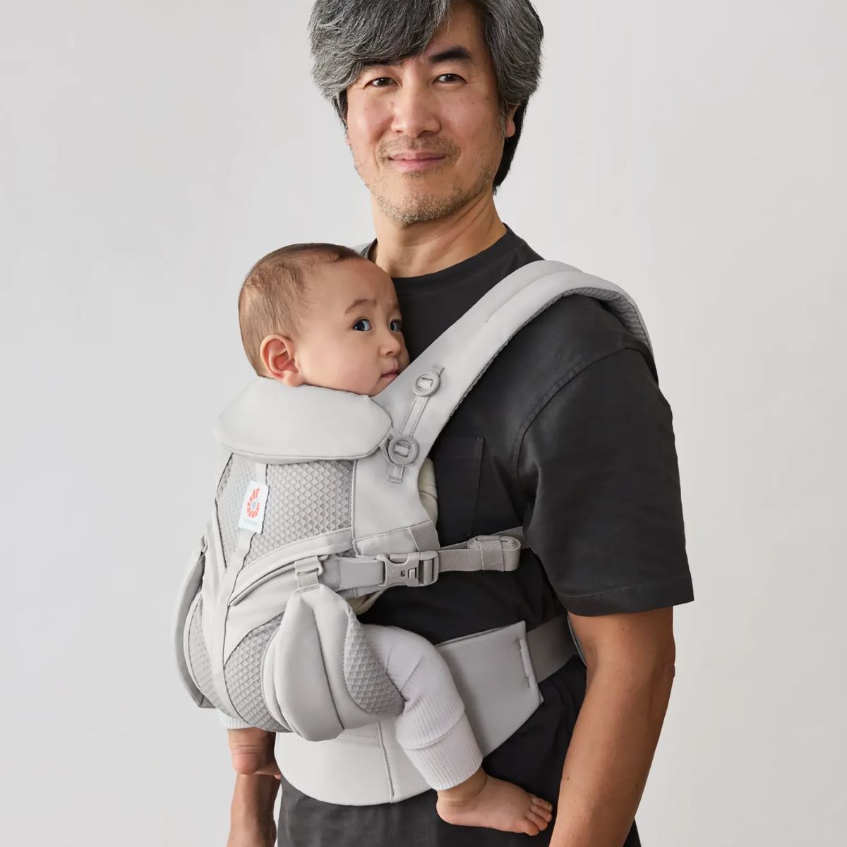 Ergobaby Omni Classic Newborn Baby Carrier 0-48M - Pearl Grey