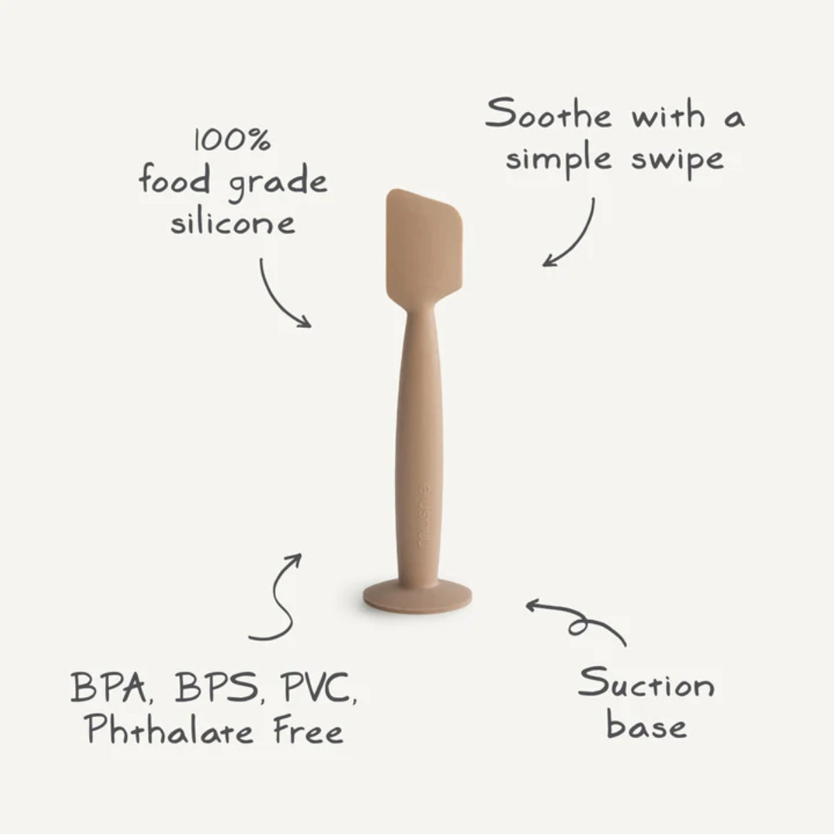 Mushie Diaper Cream Applicator Soft Lilac